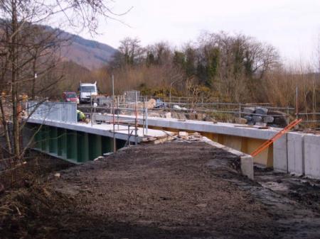 Work continues on the Aqueduct Work continues on the Aqueduct