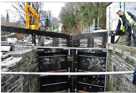 Fitting of balence beams