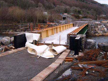 Lining the trough Lining the trough